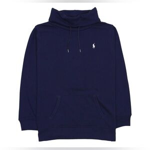 Ralph Lauren Blue Sweatshirt with Signature Logo